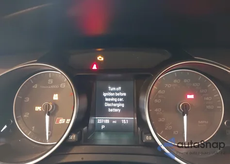 2013 Audi S5 Premium Plus из США, поврежденный, VIN WAUCGAFR3DA035018